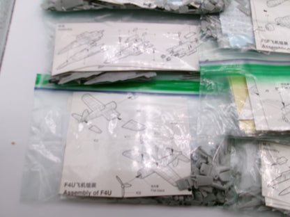 Huge Lot of Trumpeter Aircraft Plane Models 1/350 Seagull, Walrus TBF SBD + More