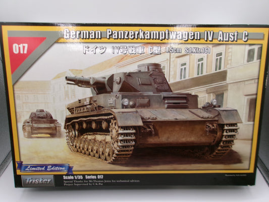 Tristar German Panzerkampfwagen IV Ausf C 1/35 #35017 Tank Model