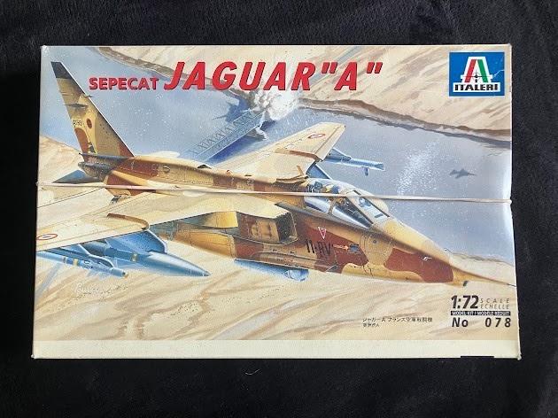 Italeri Sepecat Jaguar "A" Model Kit 1/72 #078