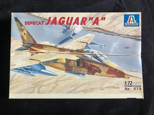 Italeri Sepecat Jaguar "A" Model Kit 1/72 #078