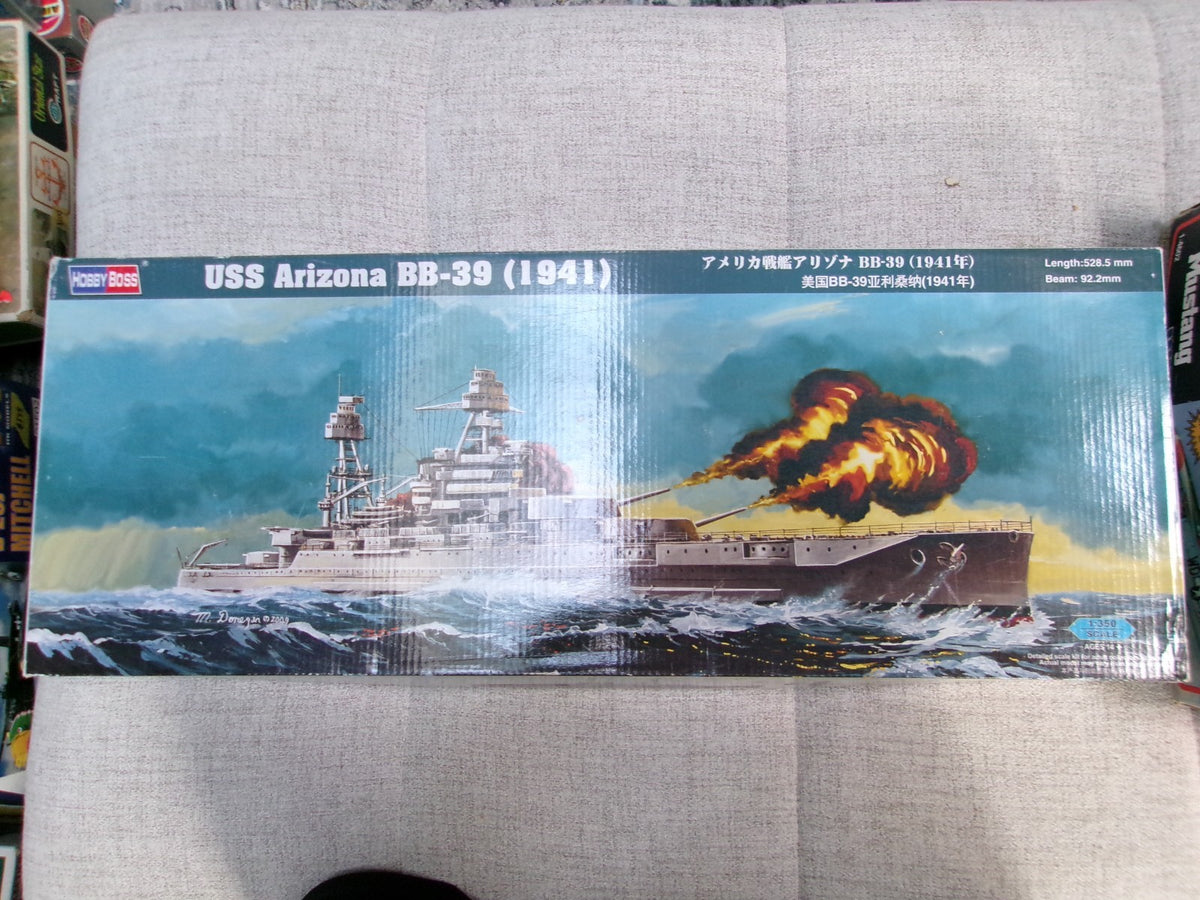 Hobby Boss USS Arizona BB-39 1941 With Wooden Deck 1/350 #86501