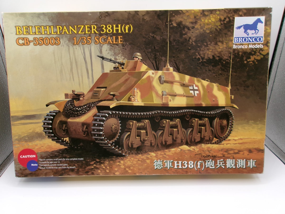 Bronco Belehlpanzer 38H(f)  1/35 #35003 Tank  Model