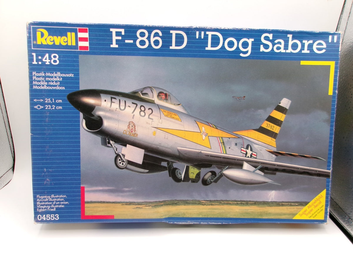 Revell F-86D "Dog Sabre"  1/48 #04553 Plane Model