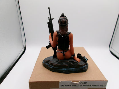 Pacific Giftware Vision Strike Ware US Navy Seal "Slippery When Wet"  #7939