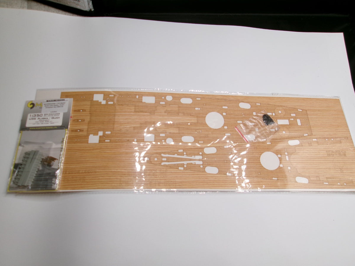 Hobby Boss USS Alaska CB-1 Ship  1/350 #86513 W/ Wooden Deck Lots of Photo Etch
