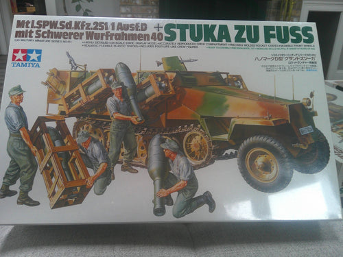 Tamiya Stuka ZU Fuss Wurfrhmen 40 1/35 #35151 Model Factory Sealed