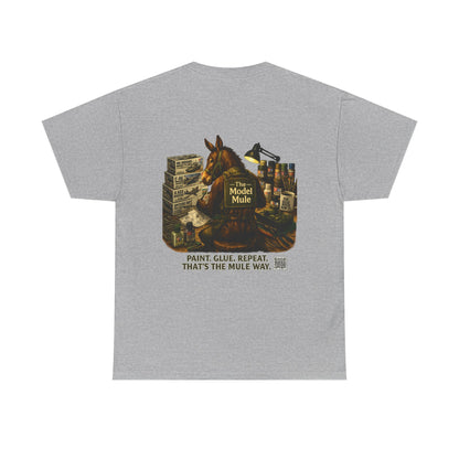 Model Mule T-Shirt — "I Have Models Coming Out My" Hobbyist Model Building Tee