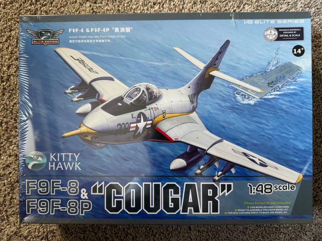 Kitty Hawk F9F-8 & F9F-8P Cougar 1/48 #KH80127