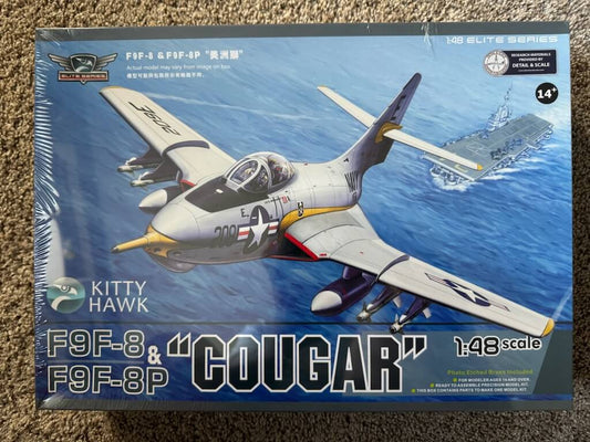 Kitty Hawk F9F-8 & F9F-8P Cougar 1/48 #KH80127