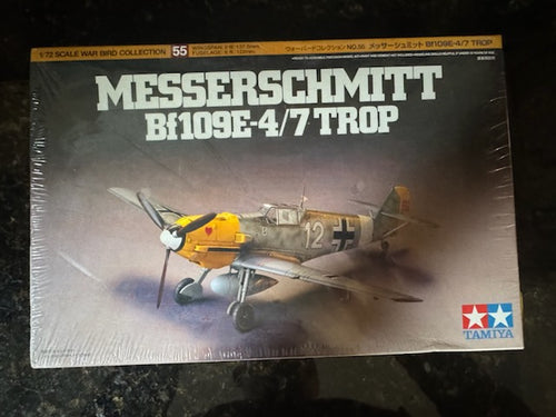 Tamiya Messerschmit Bf109E-4/7 Trop #60755 1/72