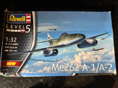 Revell Messerschmitt Me262 A-1/A-2 #03875 1/32