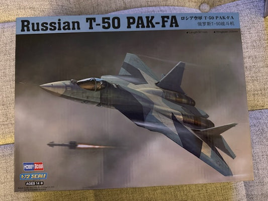 Hobby Boss Russian T-50 PAK-FA 1/72 #87257